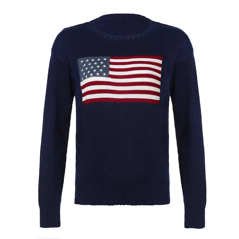 Sofie | American Flag Sweater